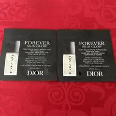 Dior フォーエバーフルイドスキングロウ　1Nニュートラル　サンプル2個
