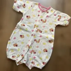 サイズ60センチ　キャラクター模様ロンパース