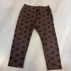 UNIQLO ベビー　レギンス　ブラウン　10分丈　ミニー