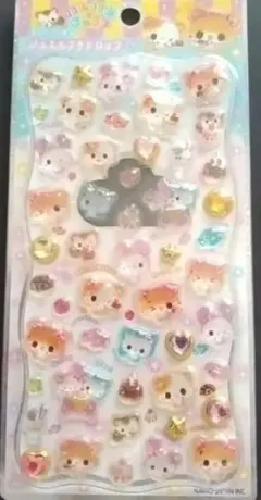 セール　ストーン　ジュエルプチドロップ　はむはむcafe➕タイル　ハッピーマーチ