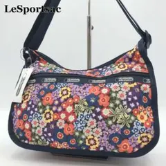 【未使用品】レスポートサック ショルダーバッグ 花柄 ワンショルダー ホーボー