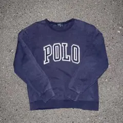90s-00s polo ralph lauren sweat biglogo