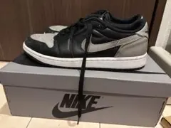 NIKE Air Jordan 1 Low ブラック/グレー