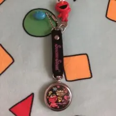 エルモ 時計 セサミストリート キャラクターストラップ