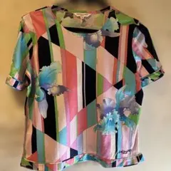 LEONARD SPORT 花柄 半袖Tシャツ美品40綿のサムネイル