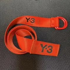Y-3 レッド ベルト サイズS