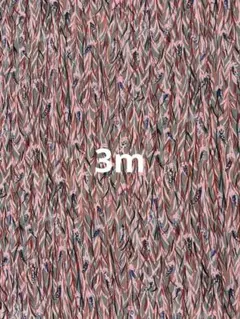 昭和レトロ生地グレーピンクボタニカル柄ビンテージデッドストック生地3m