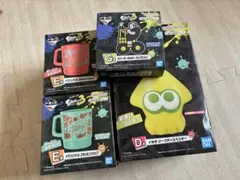 スプラトゥーン3 一番くじセット　イカすソープディスペンサー　コップ