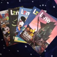 Disneyland Line マガジン 5冊セット