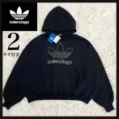 balenciaga＆adidas パーカー BALENCIAGA >> BALENCIAGA & ADIDAS ロゴパーカー (BALENCIAGA