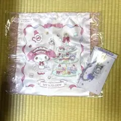 サンリオ マイメロ クロミ　一番くじ トート バッグ　ビーズチャーム　2点