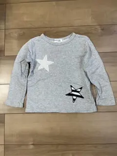 Bebe by BUZZ FUZZ グレー 長袖カットソー 120