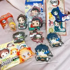 鬼滅の刃　グッズセット　まとめ　ラバーストラップ