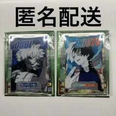 ヒロアカ　ステータスカード　轟焦凍・荼毘　セット