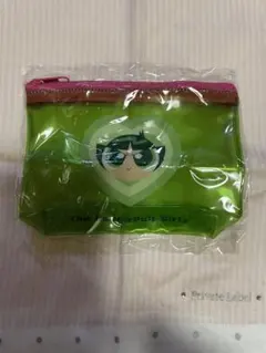 パワーパフガールズ　きぐるみスイングとマチ付きクリアポーチ バターカップ