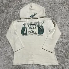 DENIM DUNGAREE／キッズパーカー 110ナチュラル おまけ付き