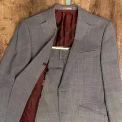 グレー ビジネススーツ スリムフィットのサムネイル