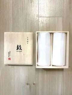 TSUDUMI フルート型グラス2個セット　新品、未使用