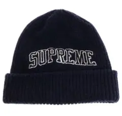 SUPREME ネイビー ニット帽