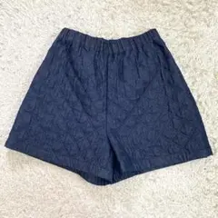 【極美品】 ロージーモンスター ショートパンツ キルティング デニム フリー