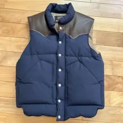 Sugar Cane ダウンベスト ネイビー