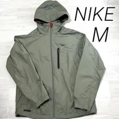 NIKE ナイロンジャケット カーキ　Mサイズ