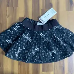 ★タグ付き新品未使用★milly minis ミリーミニ　花柄レースミニスカート
