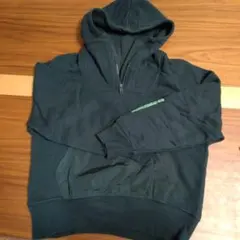 【美品】ZARA ダークグリーン　フード付きトレーナー