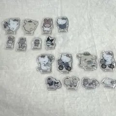 ホワイトタイガーとブラックタイガー×サンリオキャラクターズ