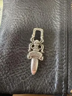 CHROME HEARTS ダガー ペンダント レザーコード - メルカリ