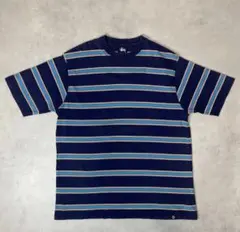 90s STUSSY ボーダー Tシャツ XLのサムネイル