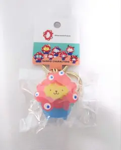 サンリオ ミャクミャク 立体マスコット　クリア　キーホルダー　ポムポムプリン