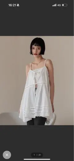 ローリーズファーム2WAYコットンレースミニワンピース新品未使用