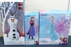 アナと雪の女王フィギュア3体セット