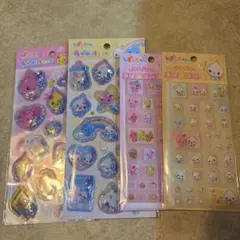 平成レトロ フレークシール 星のわたあめ屋さん カミオジャパン ラメ 