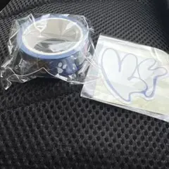 藤牧京介　マスキングテープ　シール