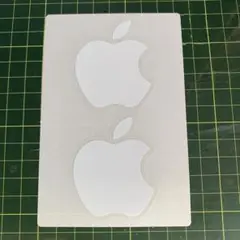 Appleロゴ ステッカー 2枚セット