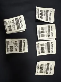 【即決発送】LAWSON 引換券6枚セット