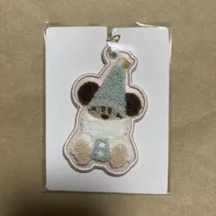 ディズニー クリスマス リルリンリン キーチェーン 水色