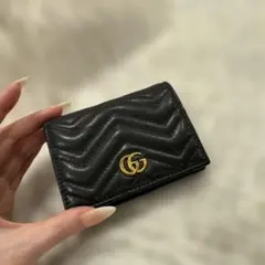 GUCCI ダブルG ミニウォレット (コイン＆紙幣入れ付き）のサムネイル