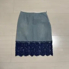 Sacai Luck デニムレースタイトスカートのサムネイル