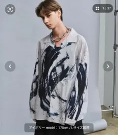 総柄シャツ シャツ