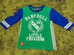 [中古]　BABY DOLL　七分Tシャツ　130サイズ