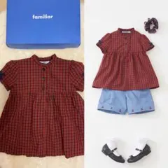 美品　familiar ファミリア　完売チュニック　120