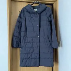 美品　Petit Honfleur キルトコート(ネイビー) 13号