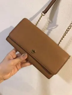 長財布 お財布ショルダー チェーンウォレット 美品　7/16値下げ‼︎
