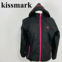 kissmark ナイロンジャケット ウィンドブレーカー 黒 S 1516-Bのサムネイル
