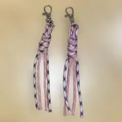 【ハンドメイド】パラコードキーホルダー 2点セット