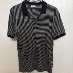 SAINT LAURENT PARIS ボーダー ポロシャツのサムネイル