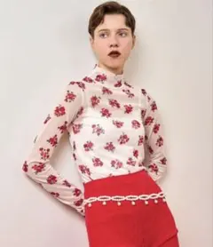 POPPY あさぎーにょ リボンシースルートップス - メルカリ